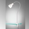 Fischer-Honsel Lolland Lámpara con pinza Colores crema, 1 luz