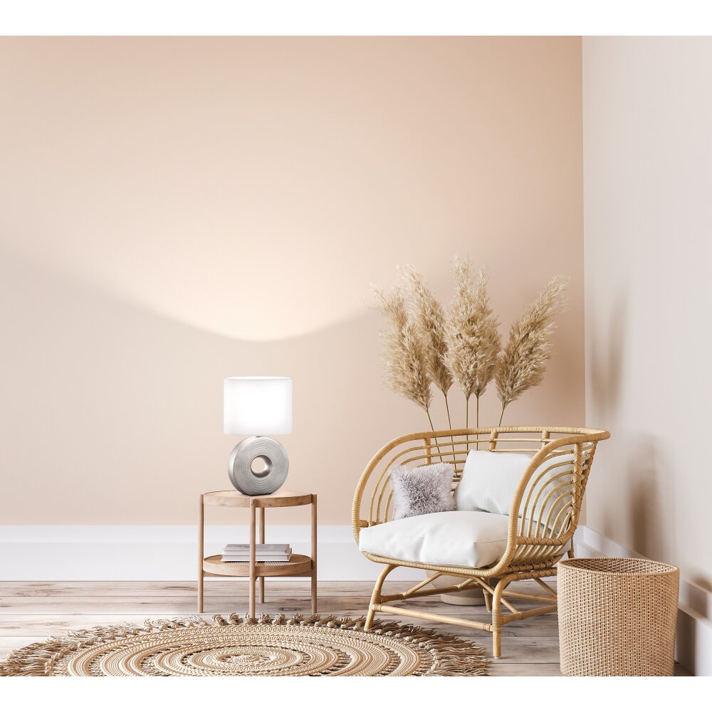 Fischer-Honsel Eye Lámpara de mesa Plata, 1 luz main product photo