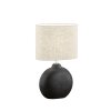 Fischer-Honsel Foro Lámpara de mesa Negro, 1 luz