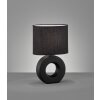 Fischer-Honsel Ponti Lámpara de mesa Negro, 1 luz