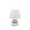 Fischer-Honsel Pibe Lámpara de mesa Blanca, 1 luz