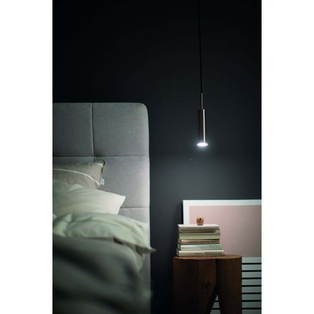 SCHÖNER-WOHNEN-Kollektion Stina Lámpara Colgante LED Níquel-mate, 1 luz main product photo