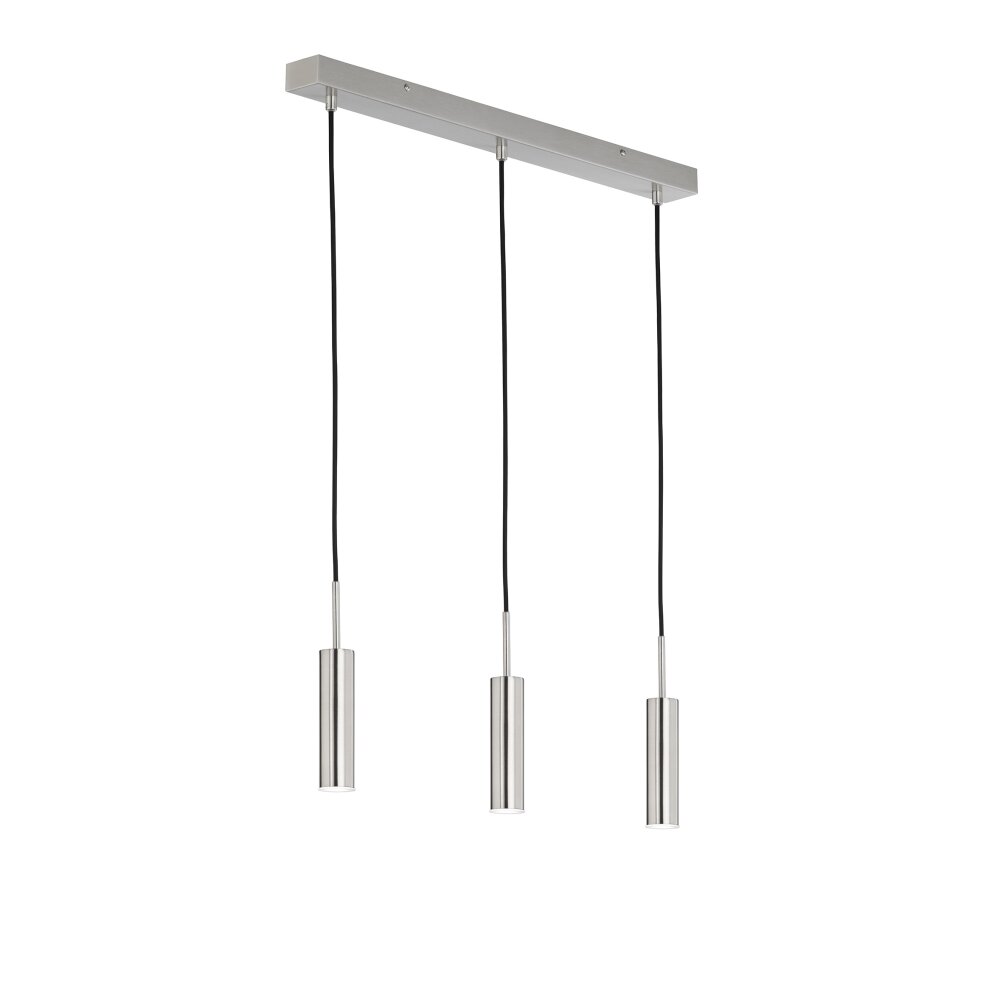 SCHÖNER-WOHNEN-Kollektion Stina Lámpara Colgante LED Níquel-mate, 3 luces main product photo