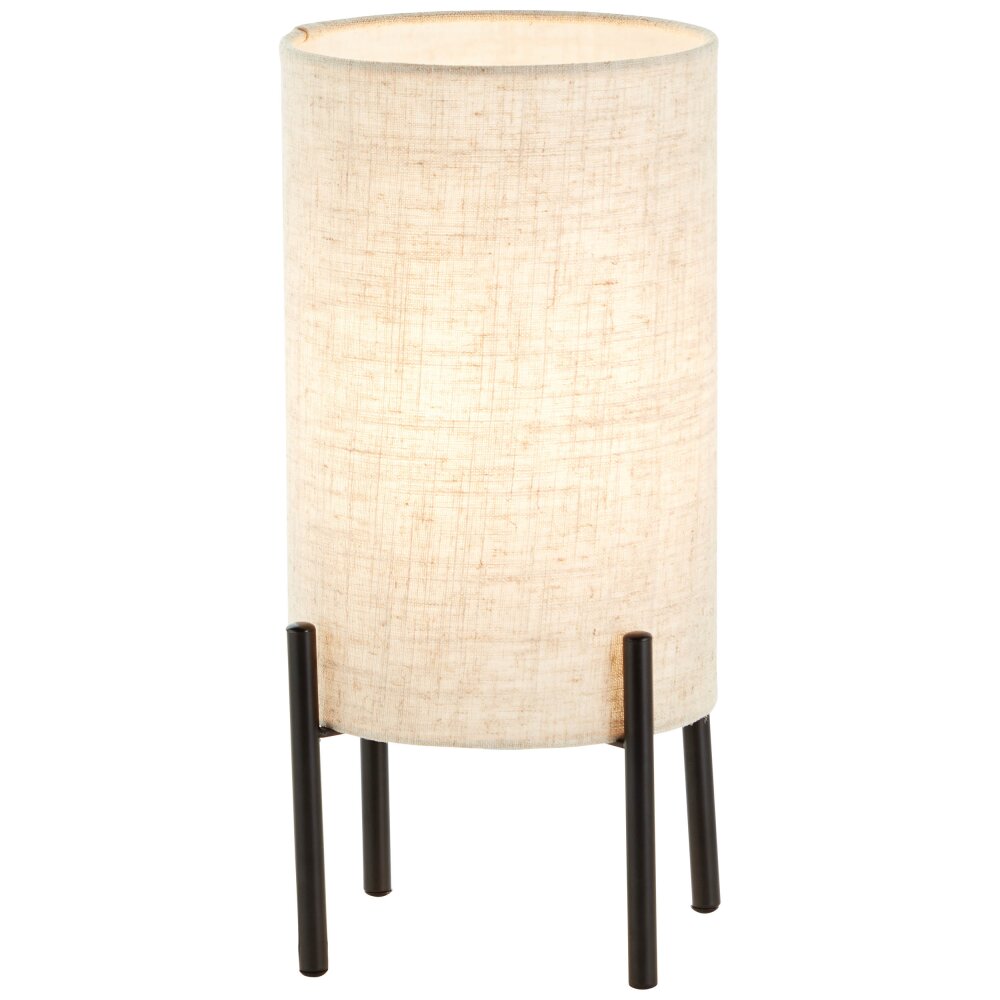 Brilliant-Leuchten Fairhill Lámpara de mesa Negro, 1 luz main product photo