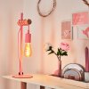 Picmy Lámpara de mesa Crudo, Rosa, 1 luz