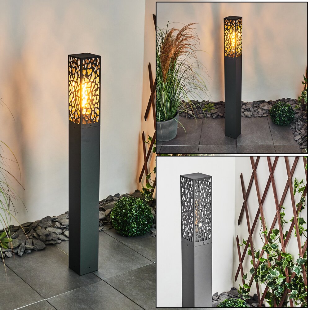 Innvoll Poste de Jardín Antracita, 1 luz main product photo