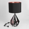 Marang Lámpara de mesa Cobre, Negro, 1 luz