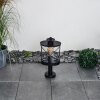 Chamesol Poste de Jardín Negro, 1 luz
