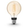 Philips Hue LED White Filament Globe E27 7 Watt 2100 Kelvin 600 Lumen