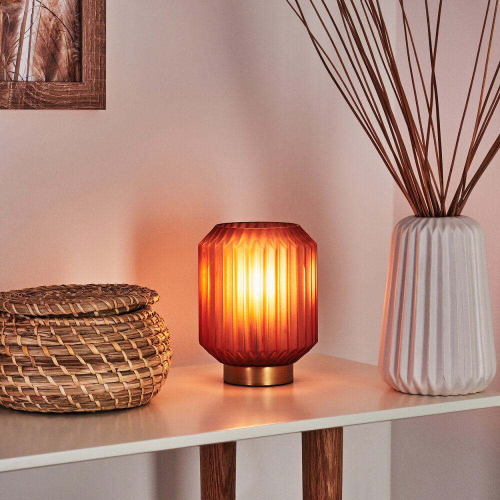 Briel Lámpara de mesa Latón, 1 luz main product photo
