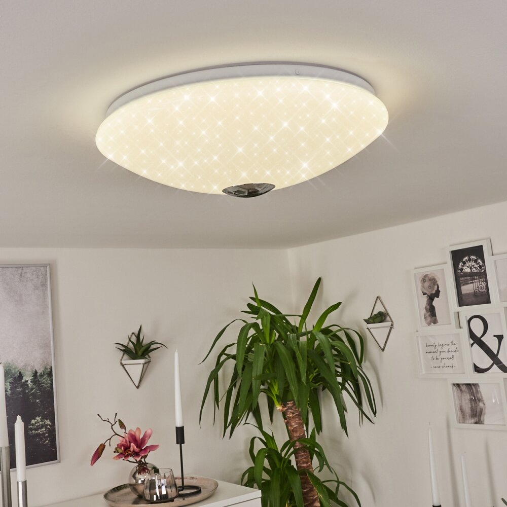 Langlois Lámpara de Techo Blanca, 1 luz main product photo
