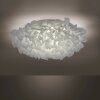 Leuchten-Direkt XENIA Lámpara de Techo LED Blanca, 1 luz