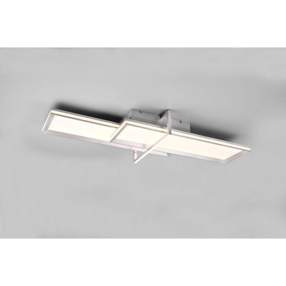 Trio-Leuchten Charleston Lámpara de Techo LED Aluminio, 2 luces main product photo