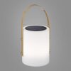 FHL-easy Bari Lámpara de mesa LED Blanca, 1 luz, Mando a distancia, Cambia de color