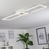 Hyacinthe Lámpara de Techo LED Cromo, Blanca, 1 luz
