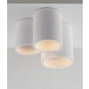 Luce-Design Banjie Lámpara de Techo puede ser pintada con colores estándar, Blanca, 3 luces