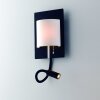 Luce-Design Pop Aplique LED Negro, 2 luces
