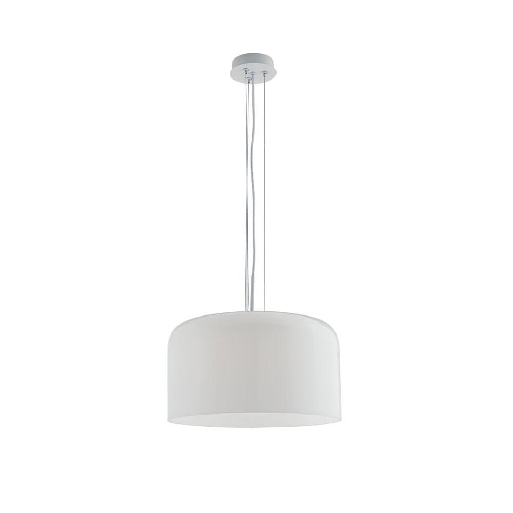 Luce-Design Gibus Lámpara Colgante Blanca, 1 luz main product photo