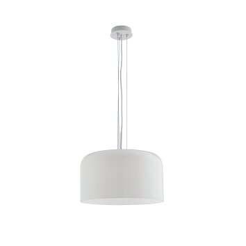 Luce-Design Gibus Lámpara Colgante Blanca, 1 luz