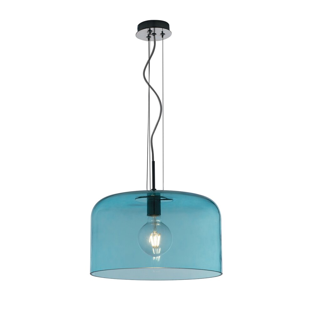 Luce-Design Gibus Lámpara Colgante Cromo, 1 luz main product photo