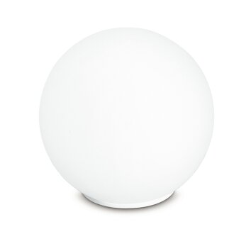Luce-Design City Lámpara de mesa Blanca, 1 luz