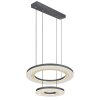 Globo BLASIUS Lámpara Colgante LED Negro, 1 luz, Mando a distancia