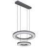 Globo BLASIUS Lámpara Colgante LED Negro, 1 luz, Mando a distancia