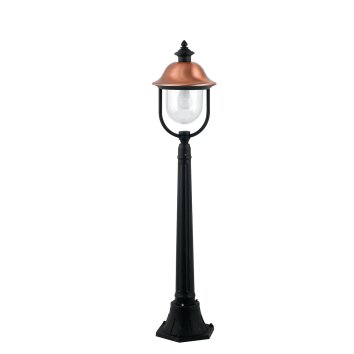 Lutec Venezia Poste de Jardín Antracita, Cobre, 1 luz