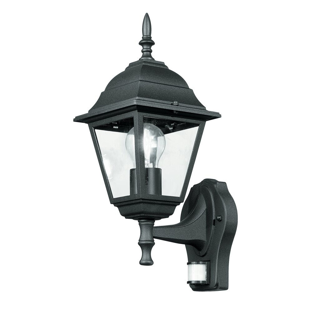 Lutec Roma Aplique para exterior Antracita, 1 luz, Sensor de movimiento main product photo