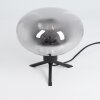 Barnegat Lámpara de mesa Negro, 1 luz