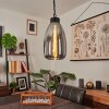 Larobe Lámpara Colgante Negro, 1 luz
