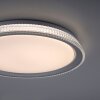Leuchten-Direkt KARI Lámpara de Techo LED Plata, 1 luz