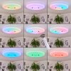 Page Lámpara de Techo LED Blanca, 2 luces, Mando a distancia, Cambia de color