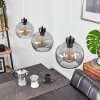Andeer Lámpara Colgante Negro, 3 luces