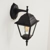 Naofe Aplique para exterior Negro, 1 luz