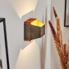Clarens Aplique LED Marrón, Blanca, 1 luz
