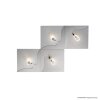 Grossmann FLOW Lámpara de Techo LED Aluminio, 4 luces