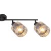 Globo LAZARUS Lámpara de Techo Negro, 4 luces