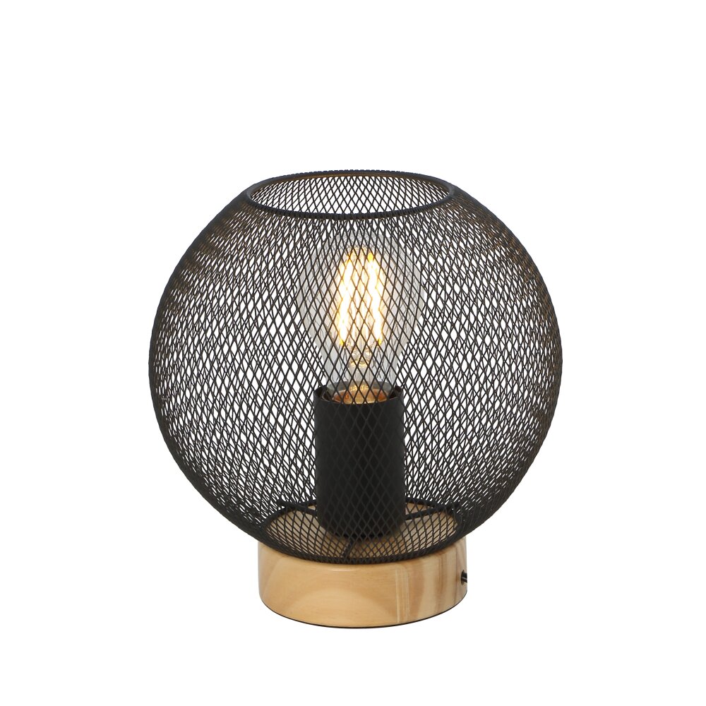 Globo PABLO Lámpara de mesa Negro, 1 luz main product photo