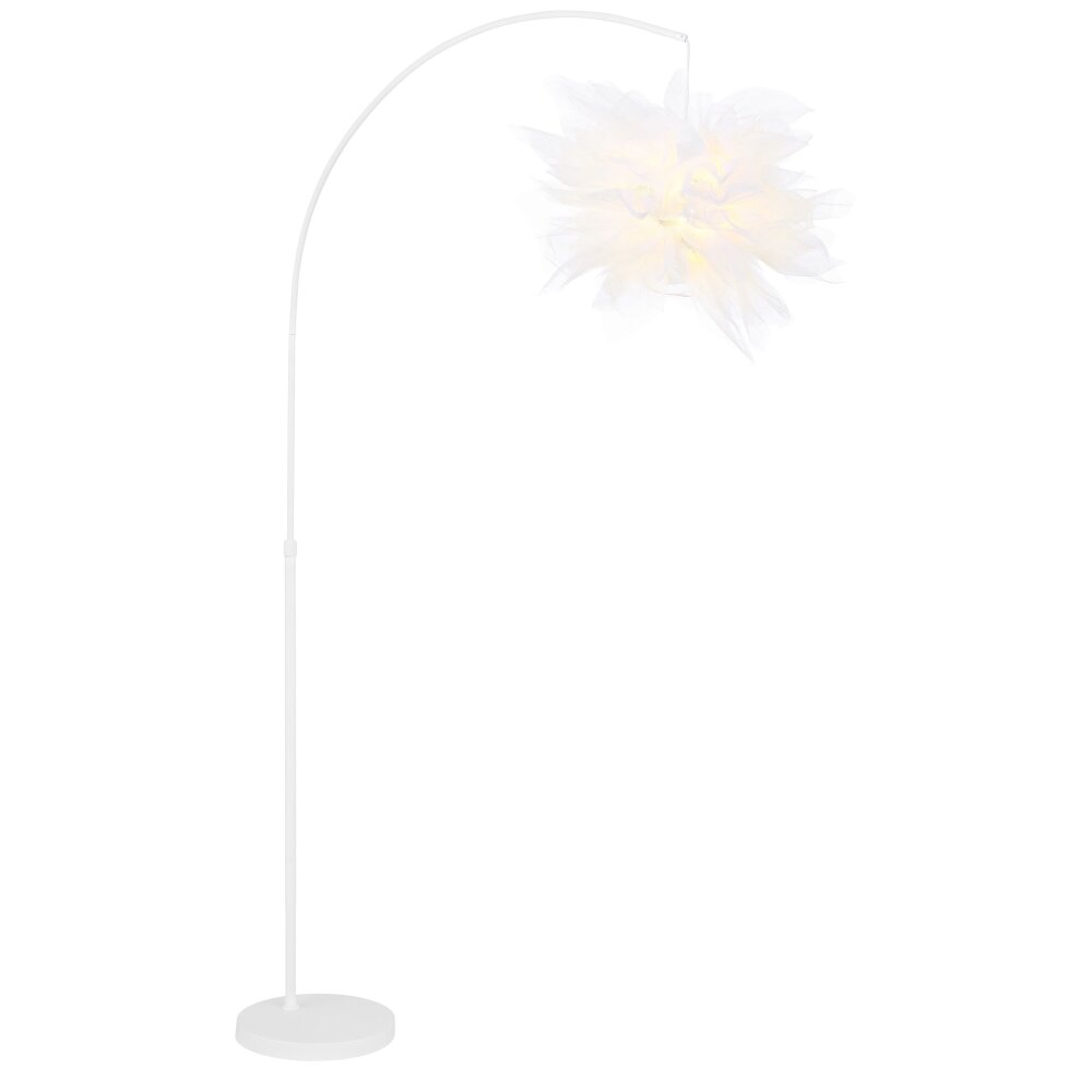 Globo ILGA Lámpara de Pie Blanca, 1 luz main product photo