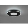 Trio-Leuchten Verus Lámpara de Techo LED Negro, 1 luz, Mando a distancia