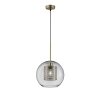 Fischer-Honsel Jura Lámpara Colgante Bronce, 1 luz