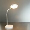 Fischer-Honsel Luna Lámpara de mesa LED Blanca, 1 luz