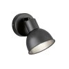 Fischer-Honsel Speedy Aplique Negro, 1 luz