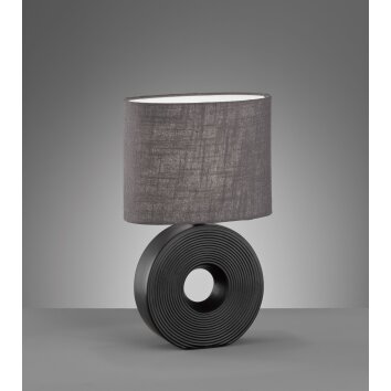 Fischer-Honsel Eye Lámpara de mesa Negro, 1 luz