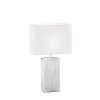 Fischer-Honsel Flens Lámpara de mesa Plata, 1 luz