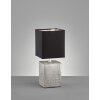 Fischer-Honsel Candes Lámpara de mesa Plata, 1 luz