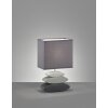 Fischer-Honsel Liner Lámpara de mesa Gris, 1 luz