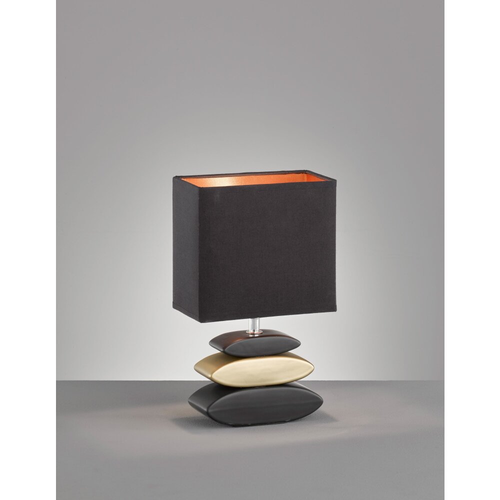 Fischer-Honsel Liner Lámpara de mesa Negro, 1 luz main product photo