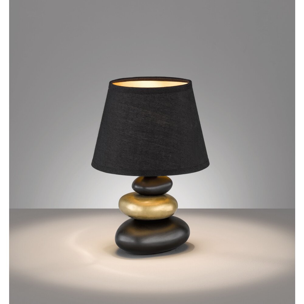 Fischer-Honsel Pibe Lámpara de mesa Negro, 1 luz main product photo